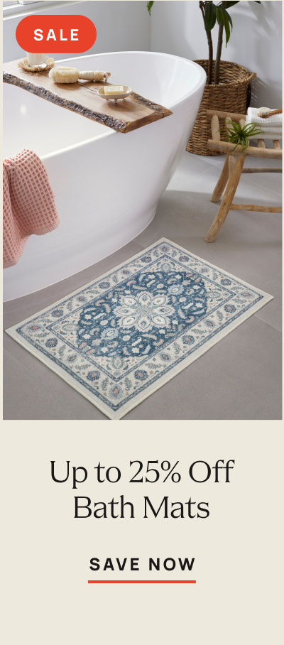 Up to 20% Off Bath Mats | Save Now 