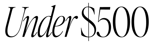 SHOP UNDER $500
