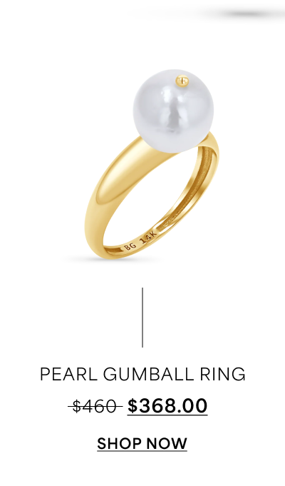 Pearl Gumball Ring