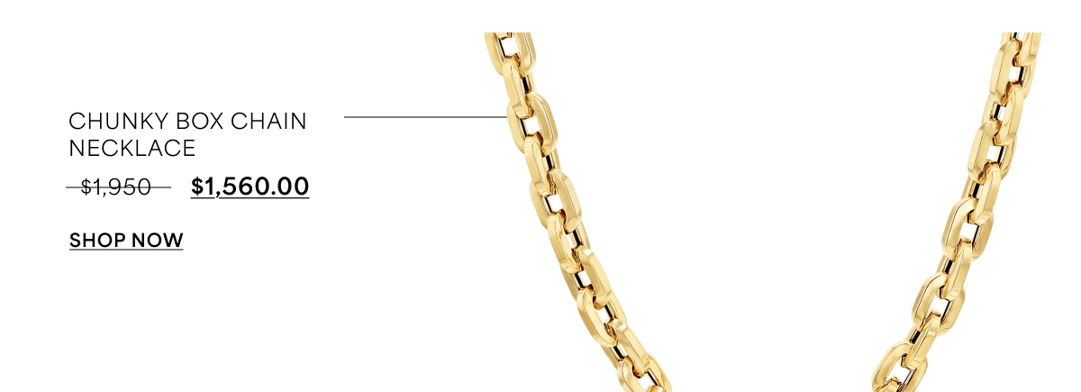 Chunky Box Chain Necklace