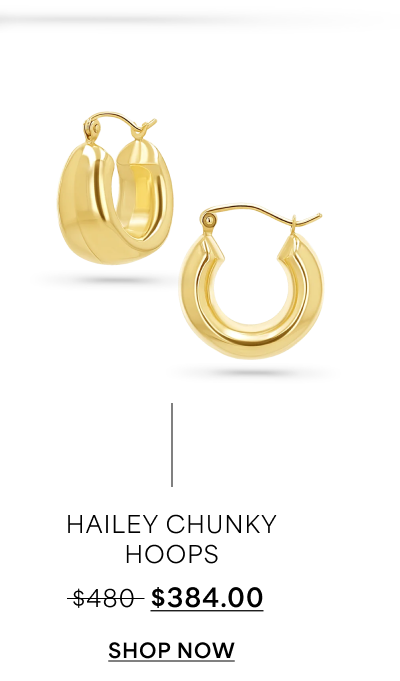 Hailey Chunky Hoops