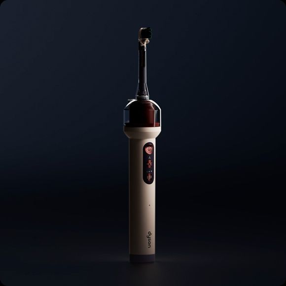 Dyson CameraJet electric toothbrush and flosser.