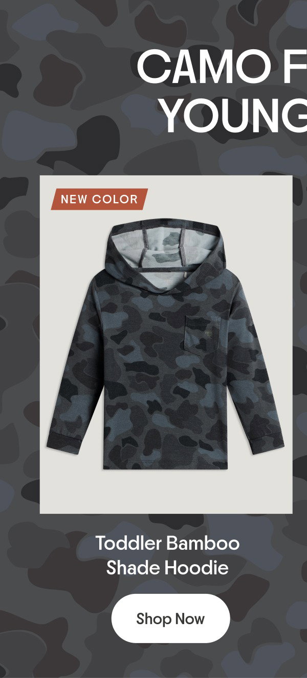 Shop the Toddler Bamboo Shade Hoodie