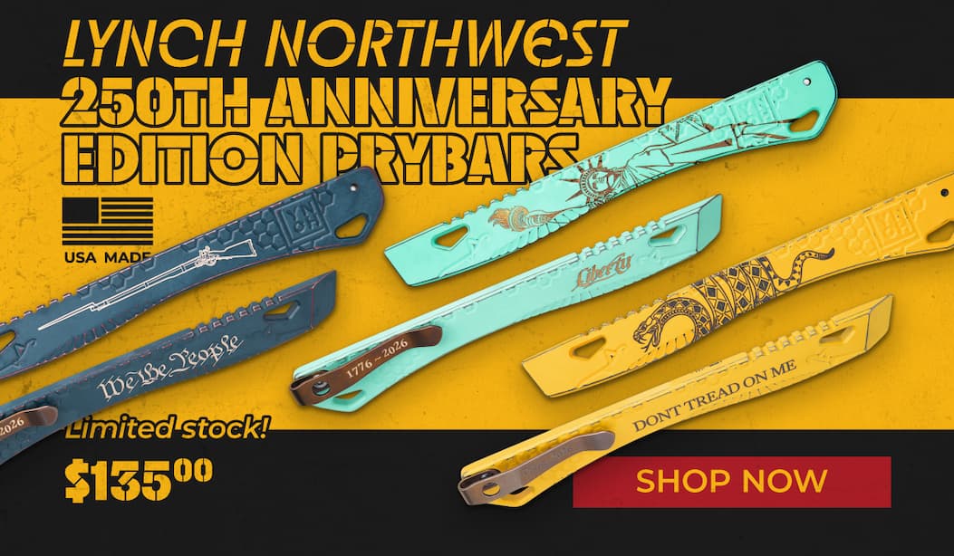 Lynch Northwest 250th Anniversary Edition Prybars