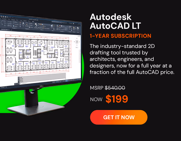 Autodesk AutoCAD LT: 1-Year Subscription