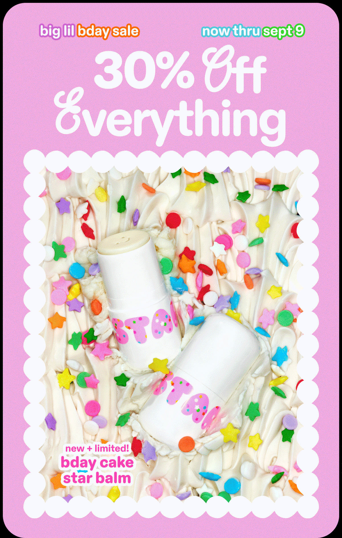 30% off everything