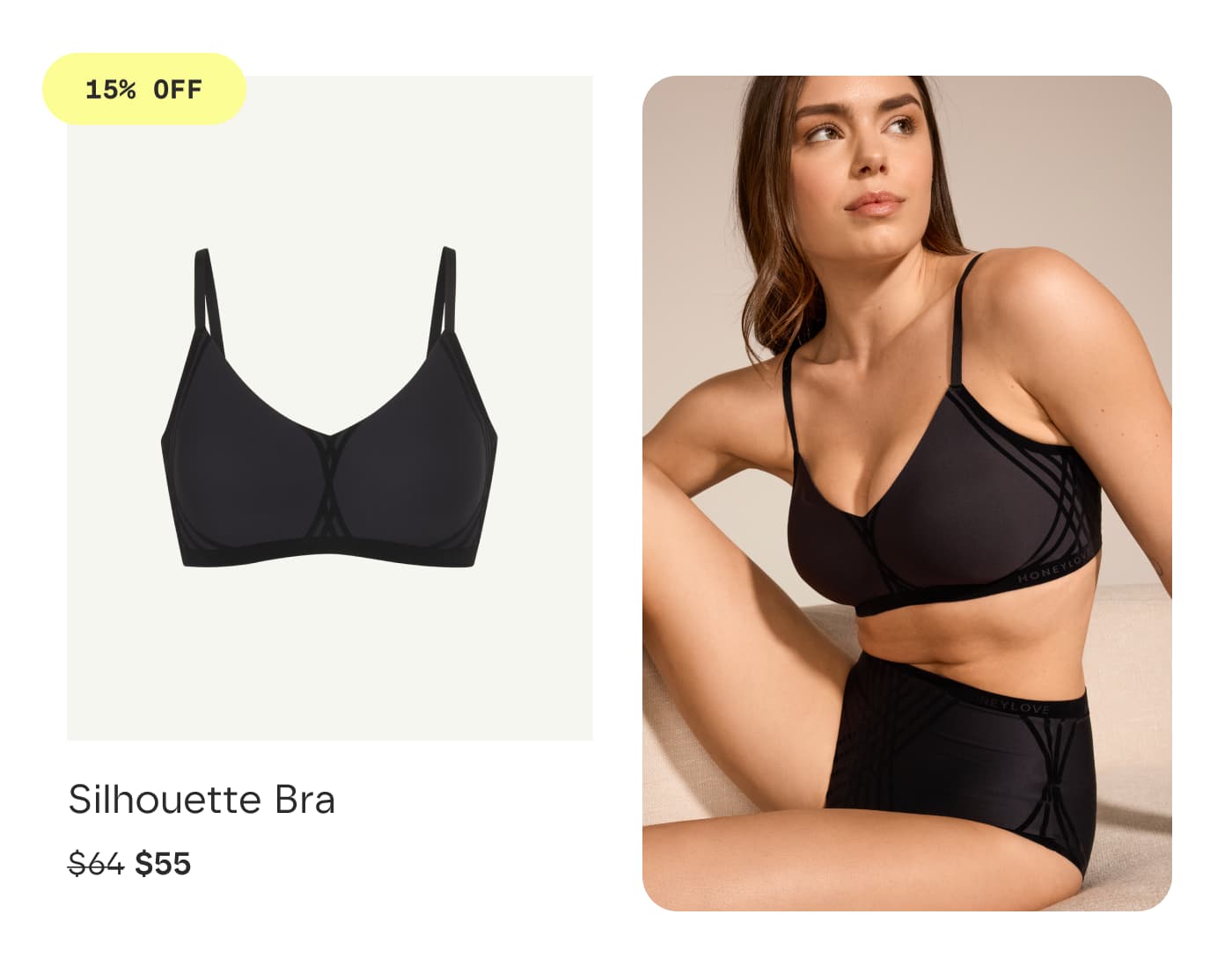 15% OFF | Silhouette Bra | $55