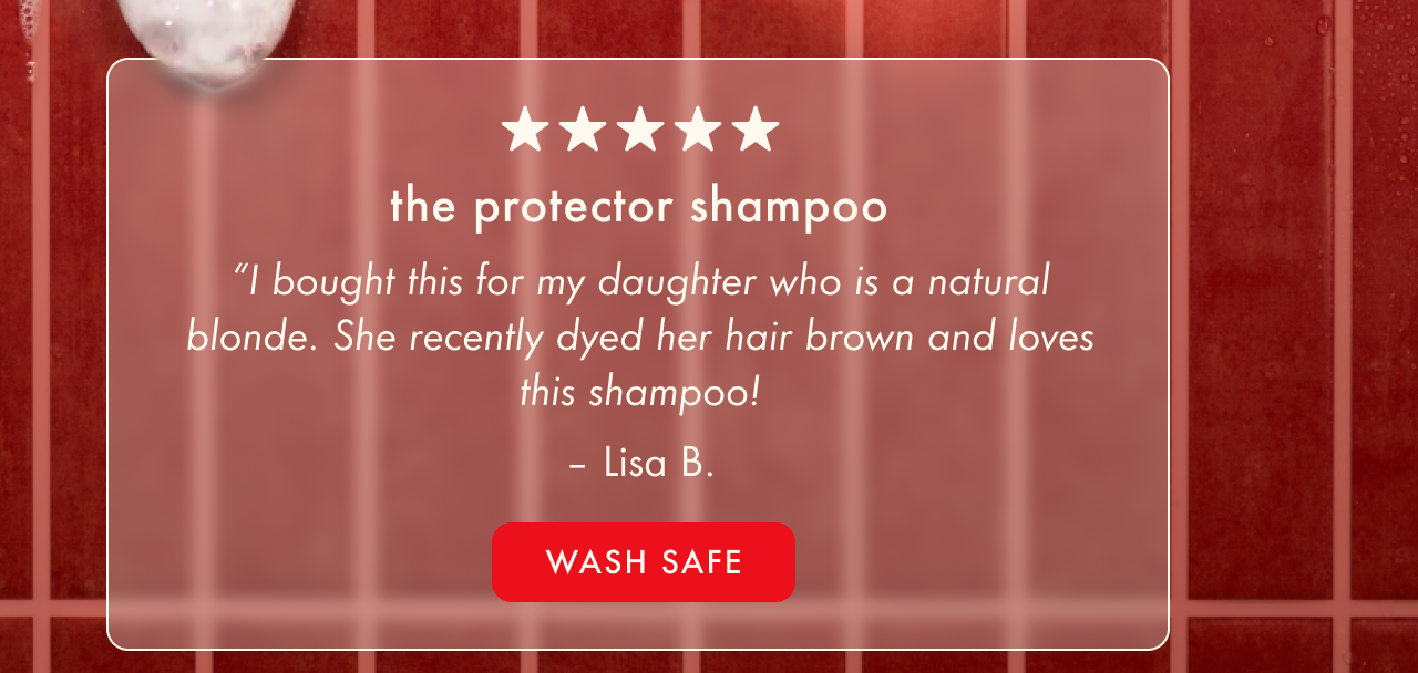 the protector shampoo