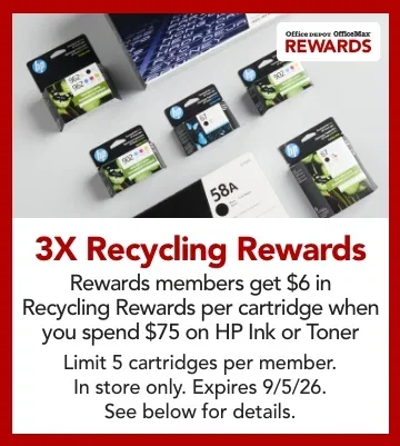 3x recylcing rewards 