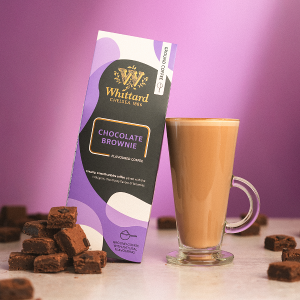 image of chocolate brownie coffee with made up drink 