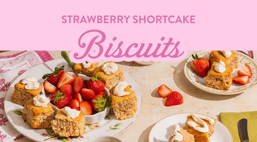 Strawberry shortcake Biscuits