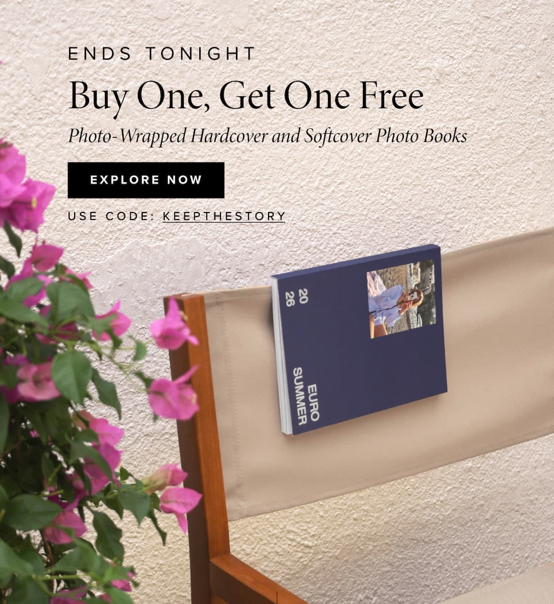 Buy one, get one free ends tonight