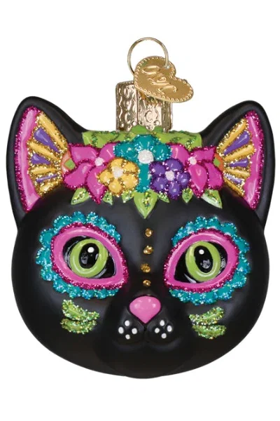 Dia De Los Muertos Cat Ornament