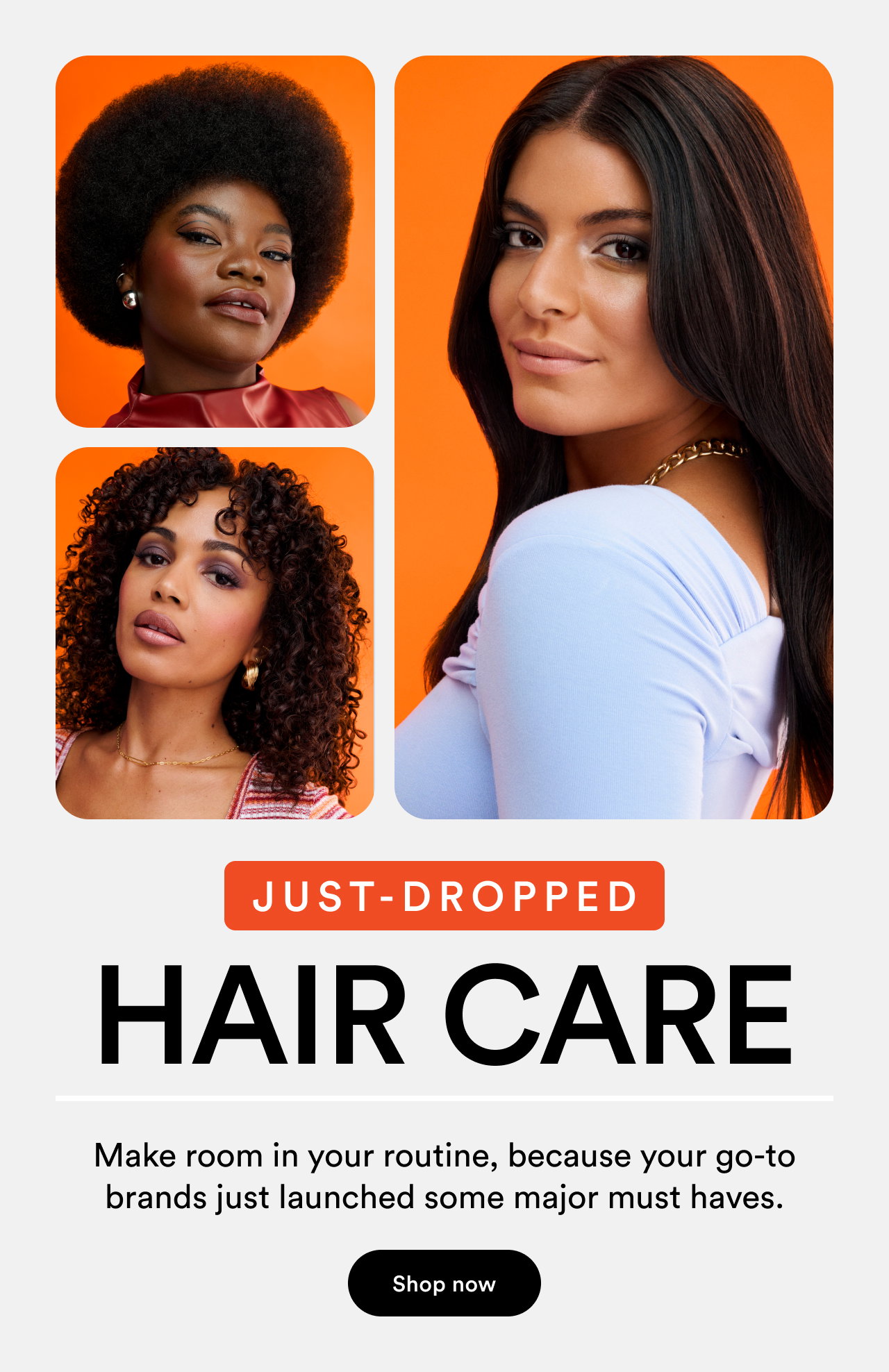 Just-dropped hair care | Make room in your routine, because your go-to brands just launched some major must haves. | Shop now
