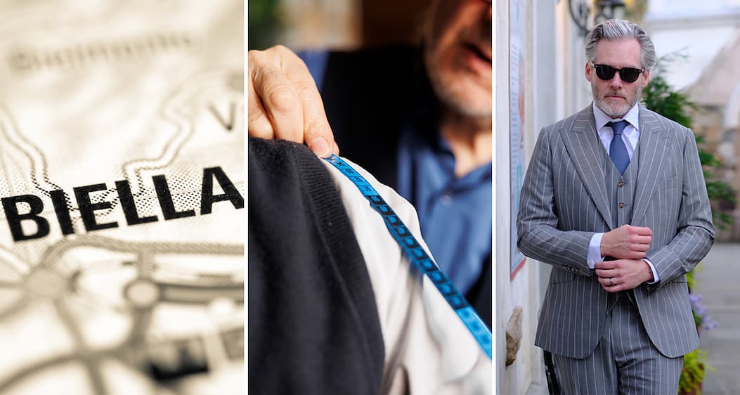 That's the cloth we start with.