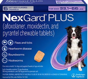 NexGard PLUS Chewables for Dogs