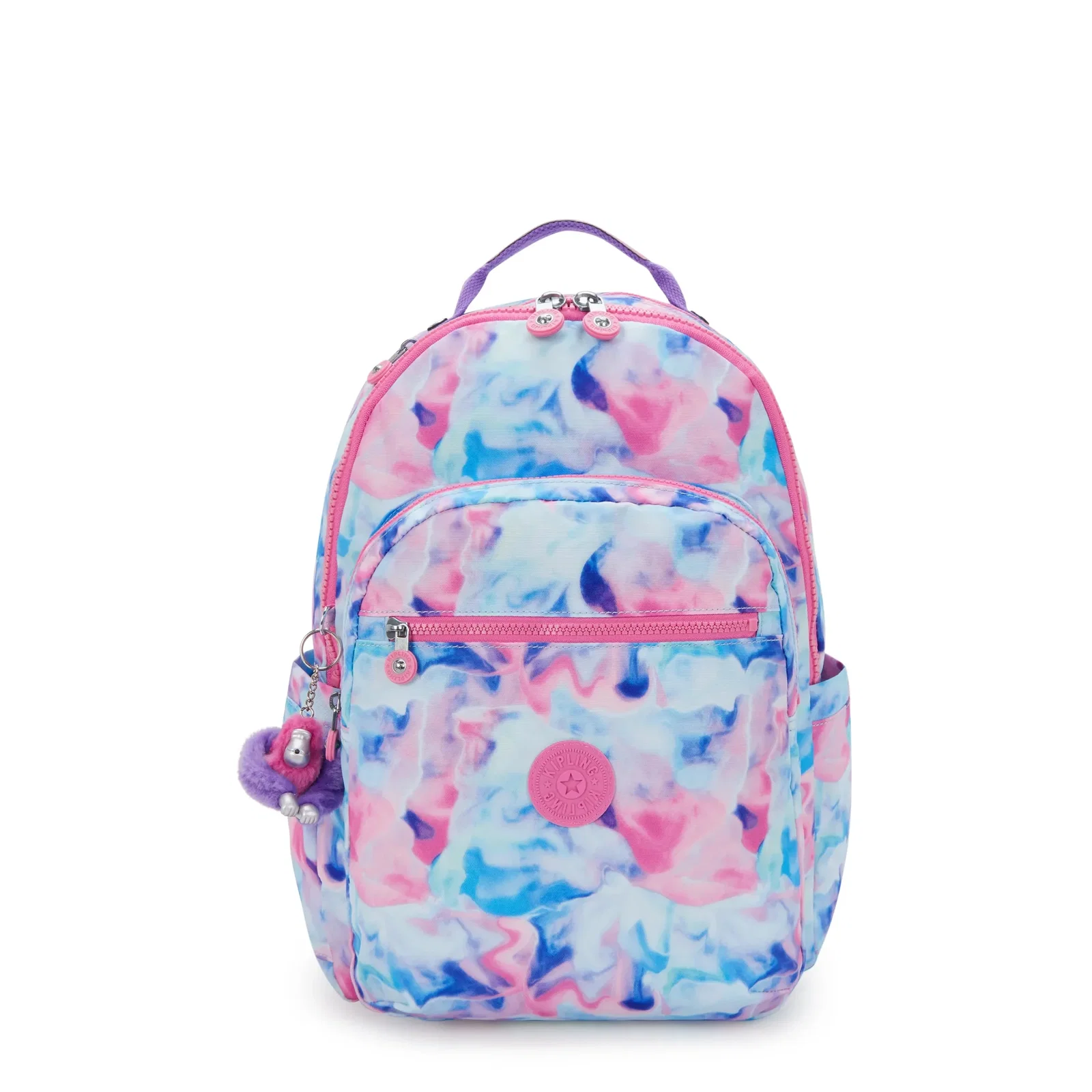 Seoul Large Printed 15" Laptop Backpack-Aqua Life