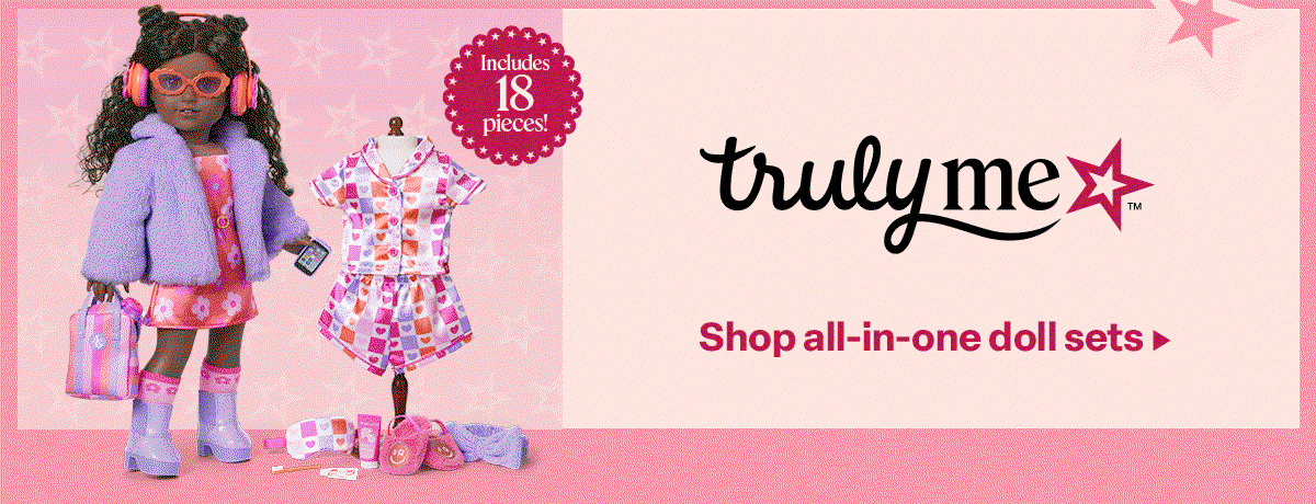 truly me. Shop all in one doll sets. 
