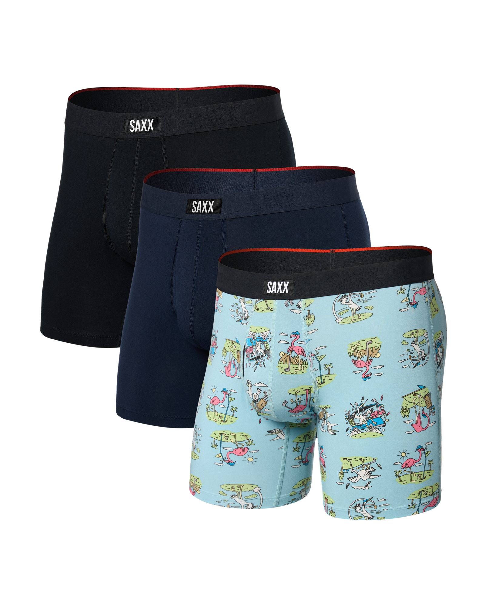 Vibe Xtra Soft Comfort Everyday Boxer Brief 3-Pack