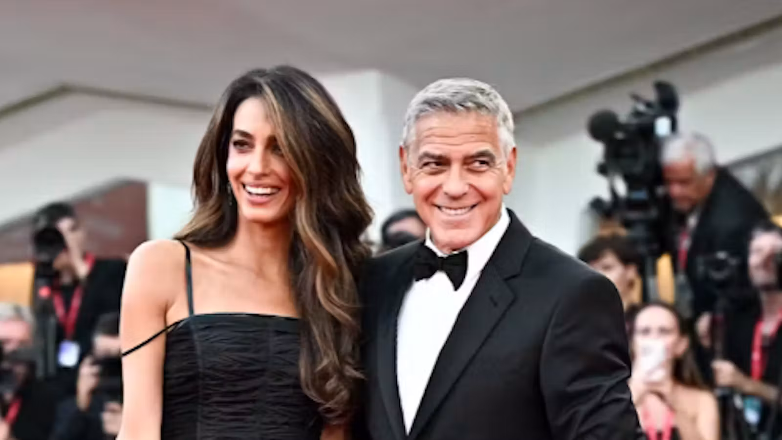 Amal & George Clooney Lit Up The Venice Film Festival Red Carpet & WOW