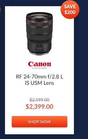 Canon RF 24-70mm f/2.8 L IS USM Lens