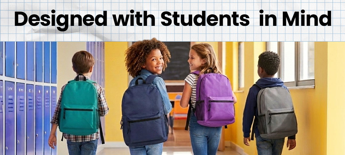 Designed with students in mind.