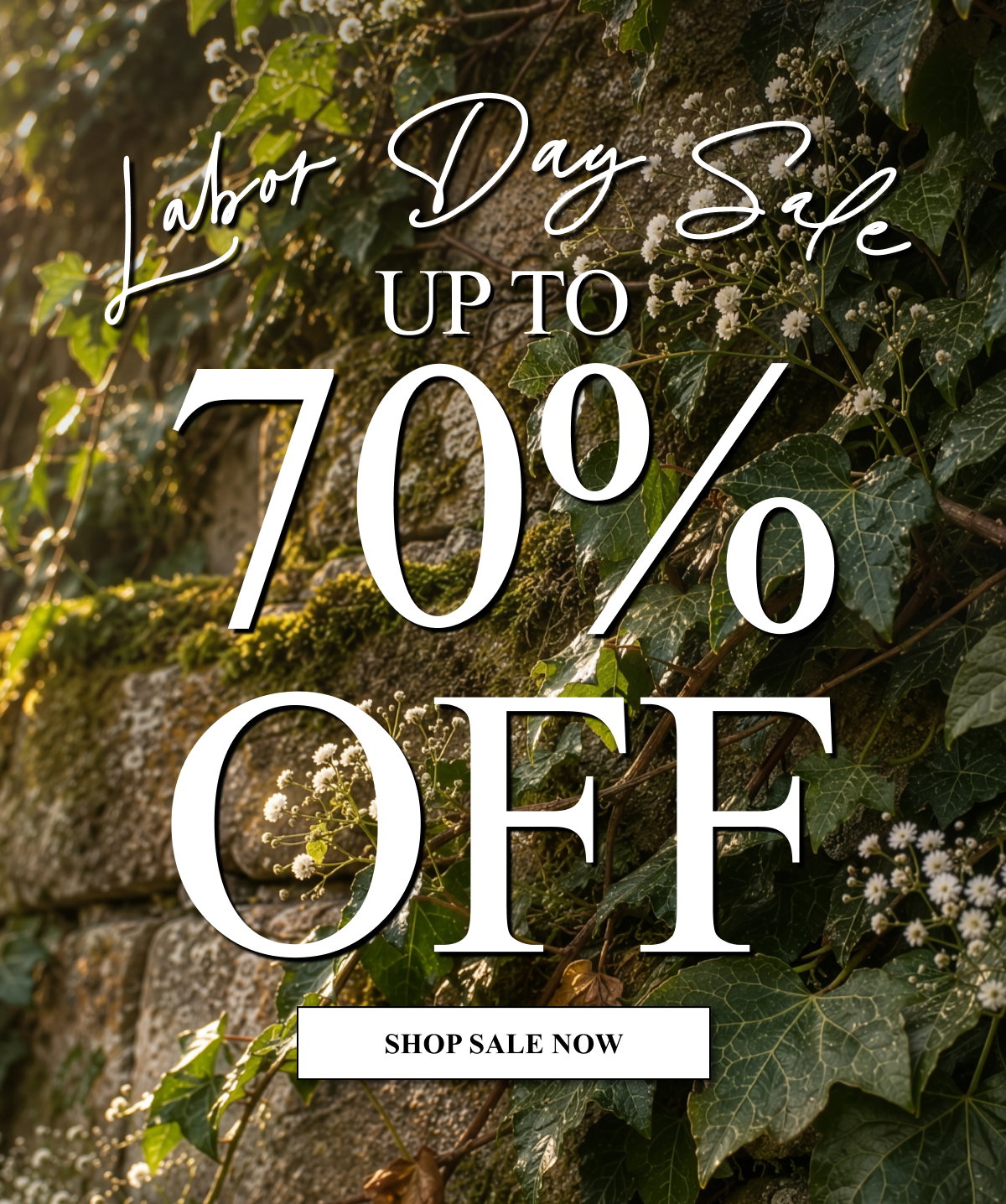 Shop sale