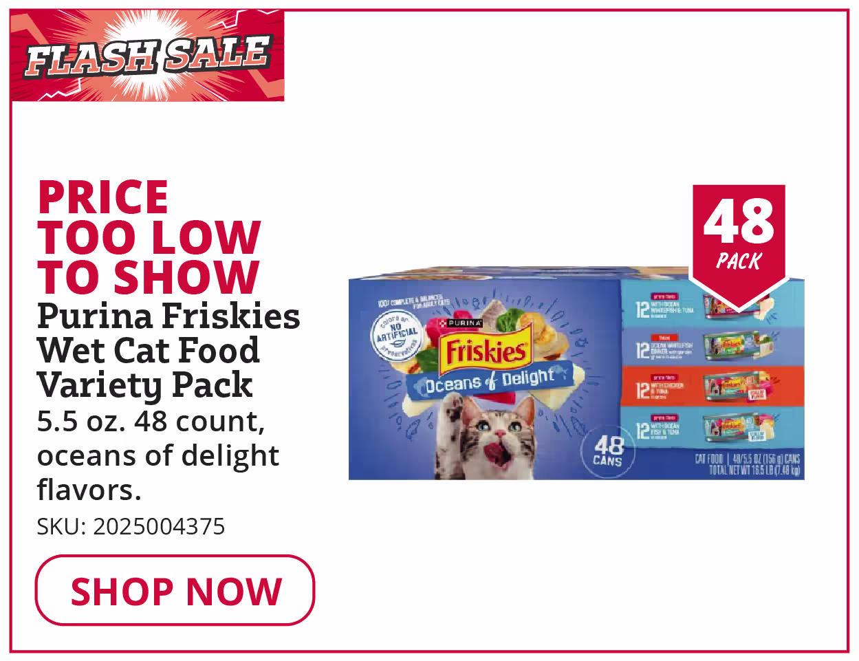 Purina Friskies Wet Cat Food Variety Pack