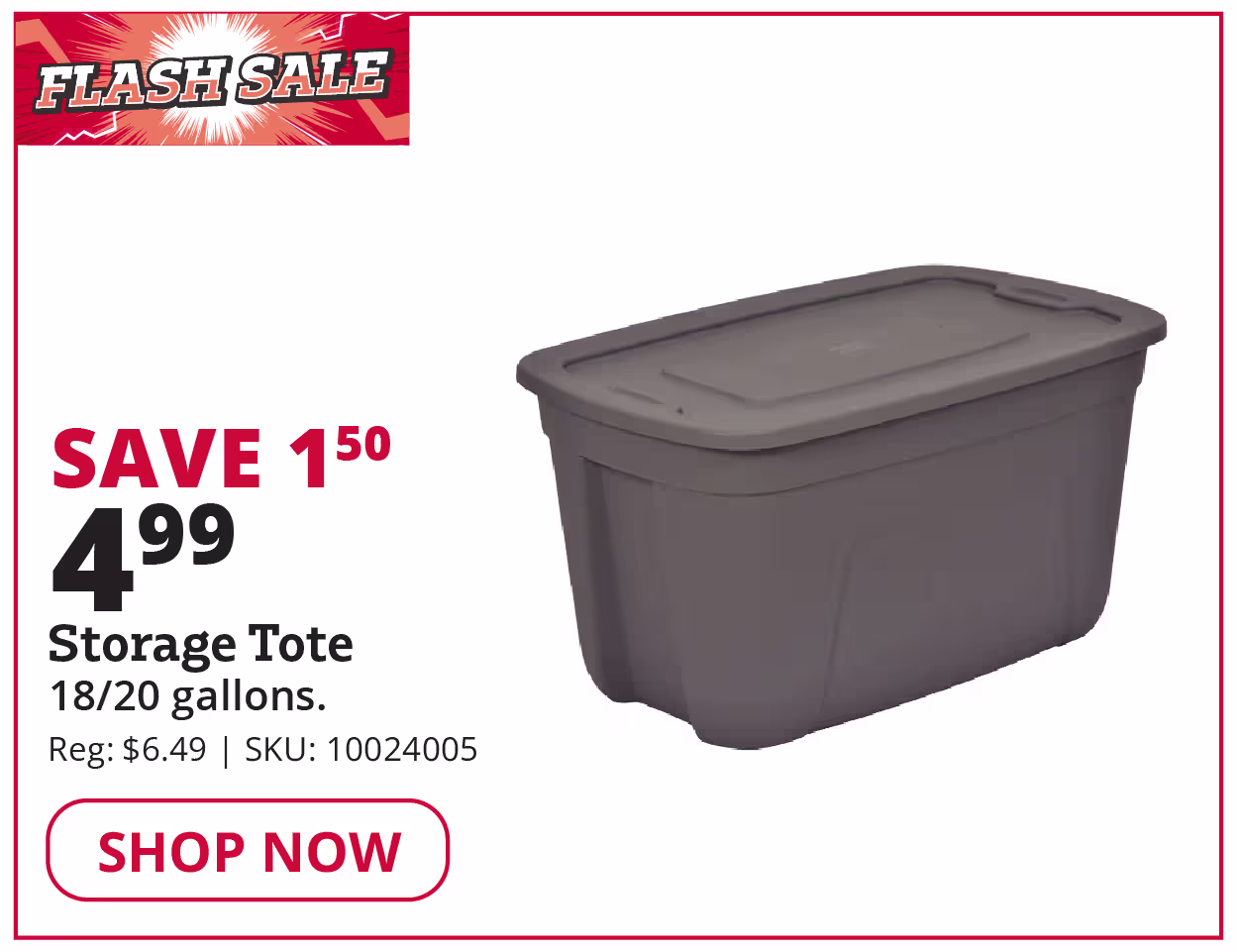 Storage Tote