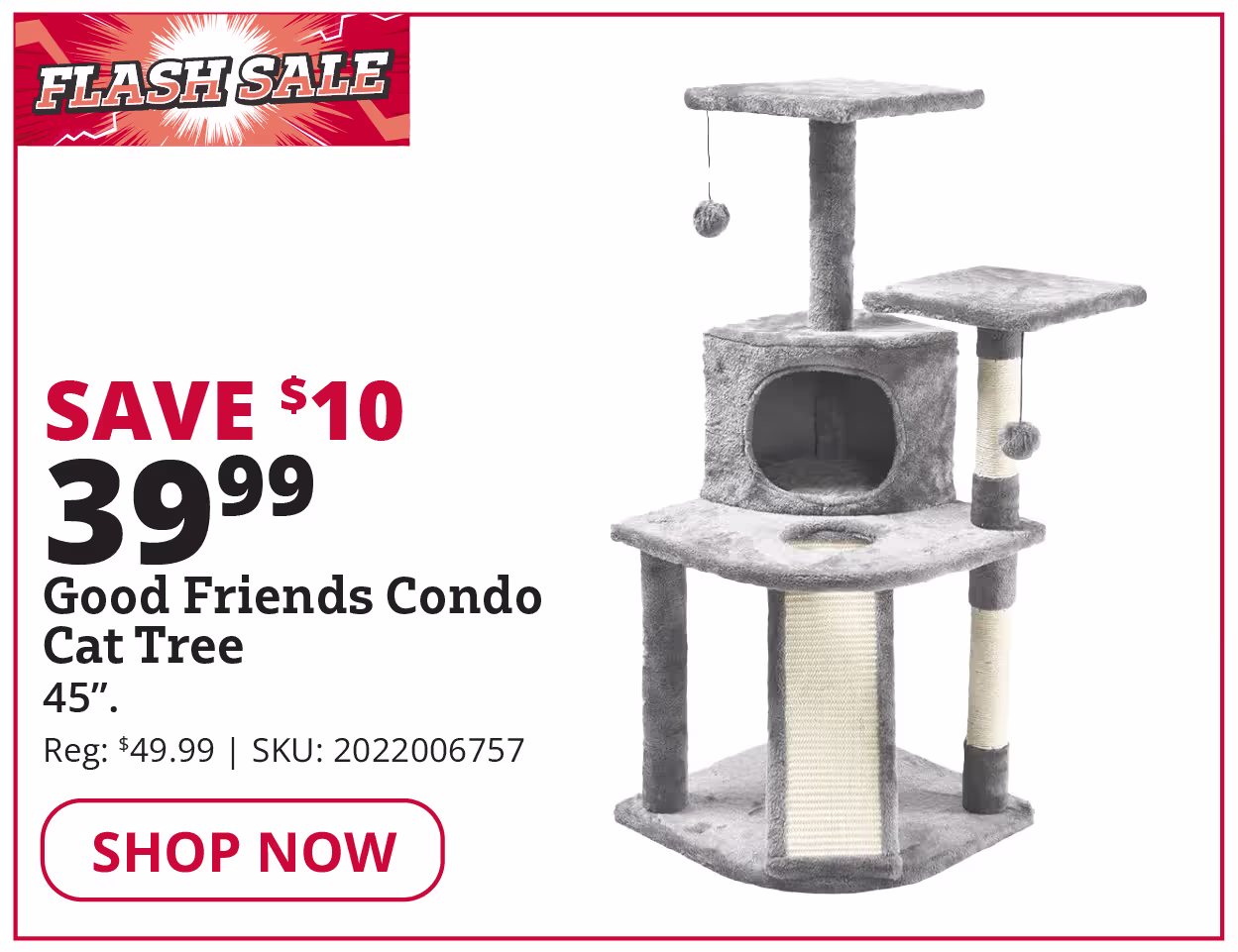 Good Friends Condo Cat Tree