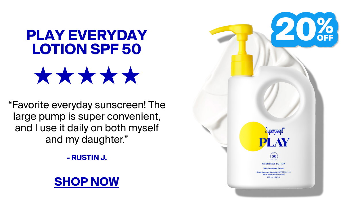 PLAY Everyday Lotion SPF 50
