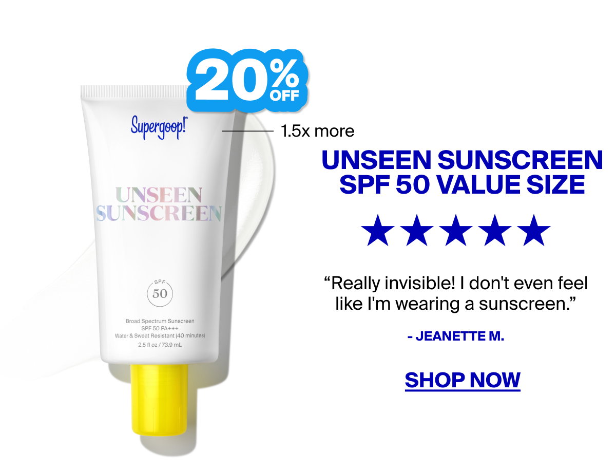 Unseen Sunscreen Jumbo SPF 50