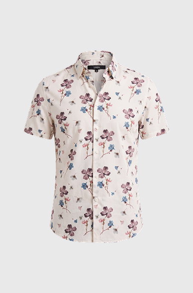 Jean Luc Short Sleeve Print Shirt