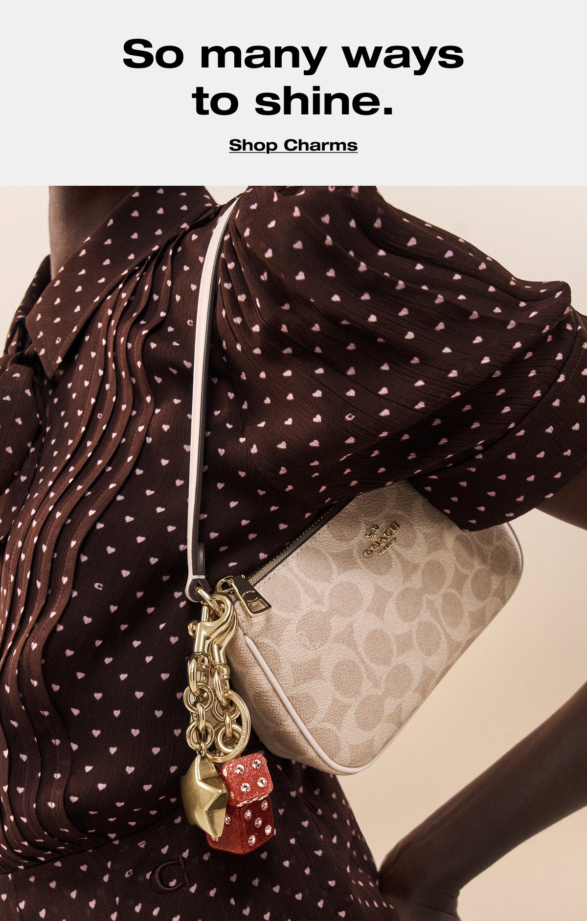 So many ways to shine. Shop charms