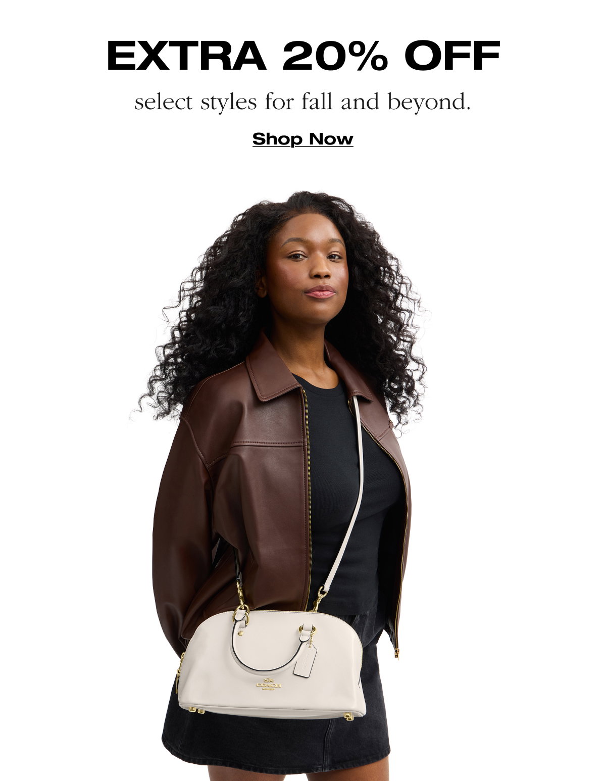 EXTRA 20% OFF select styles for fall and beyond. Shop now