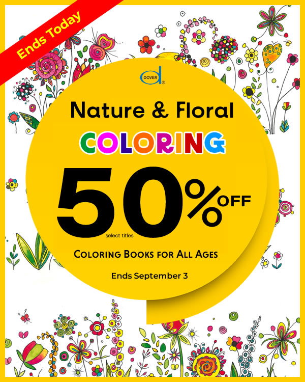 50% Off Nature and Floral Flash Sale