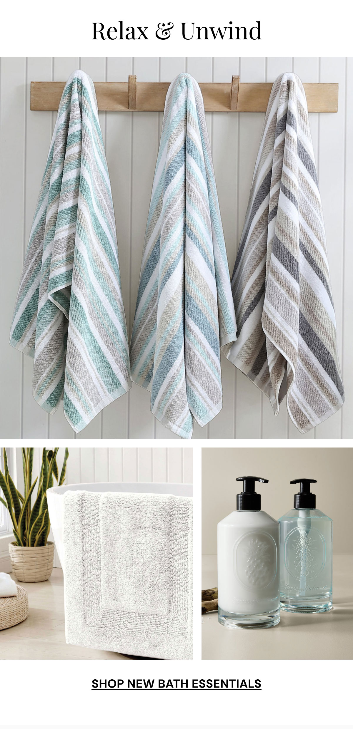 Shop New Bath Essentials