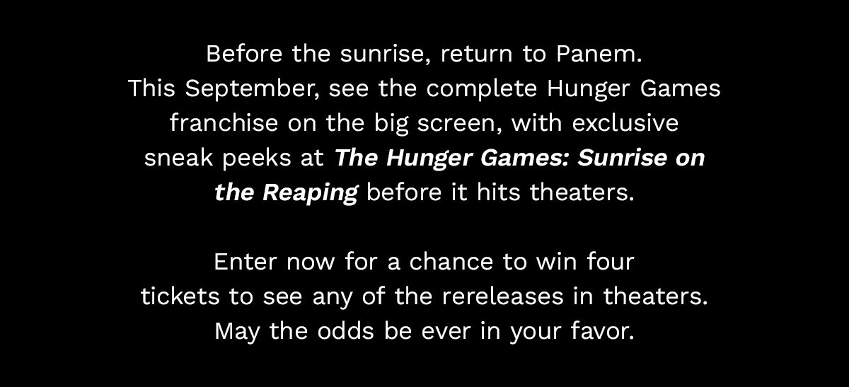 PREVIEW HUNGER GAMES COLLECTION!