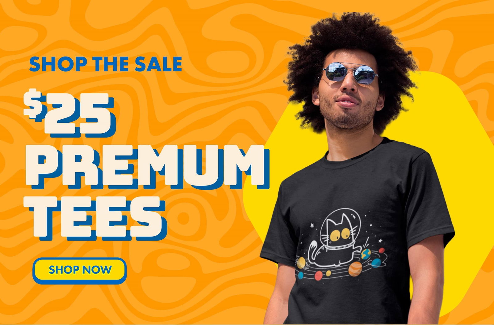 $25 premium tees