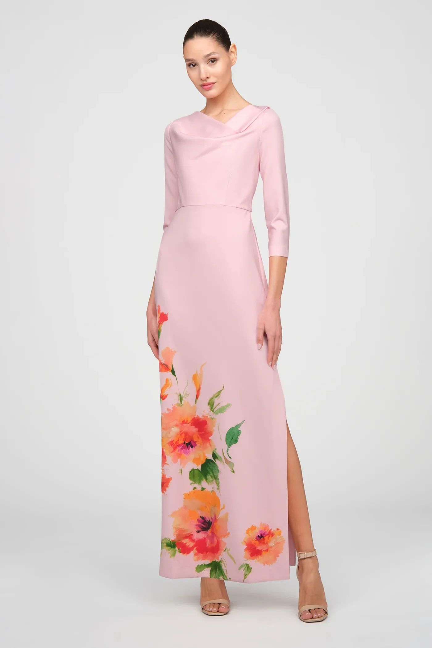 Image of Magnolia Column Gown