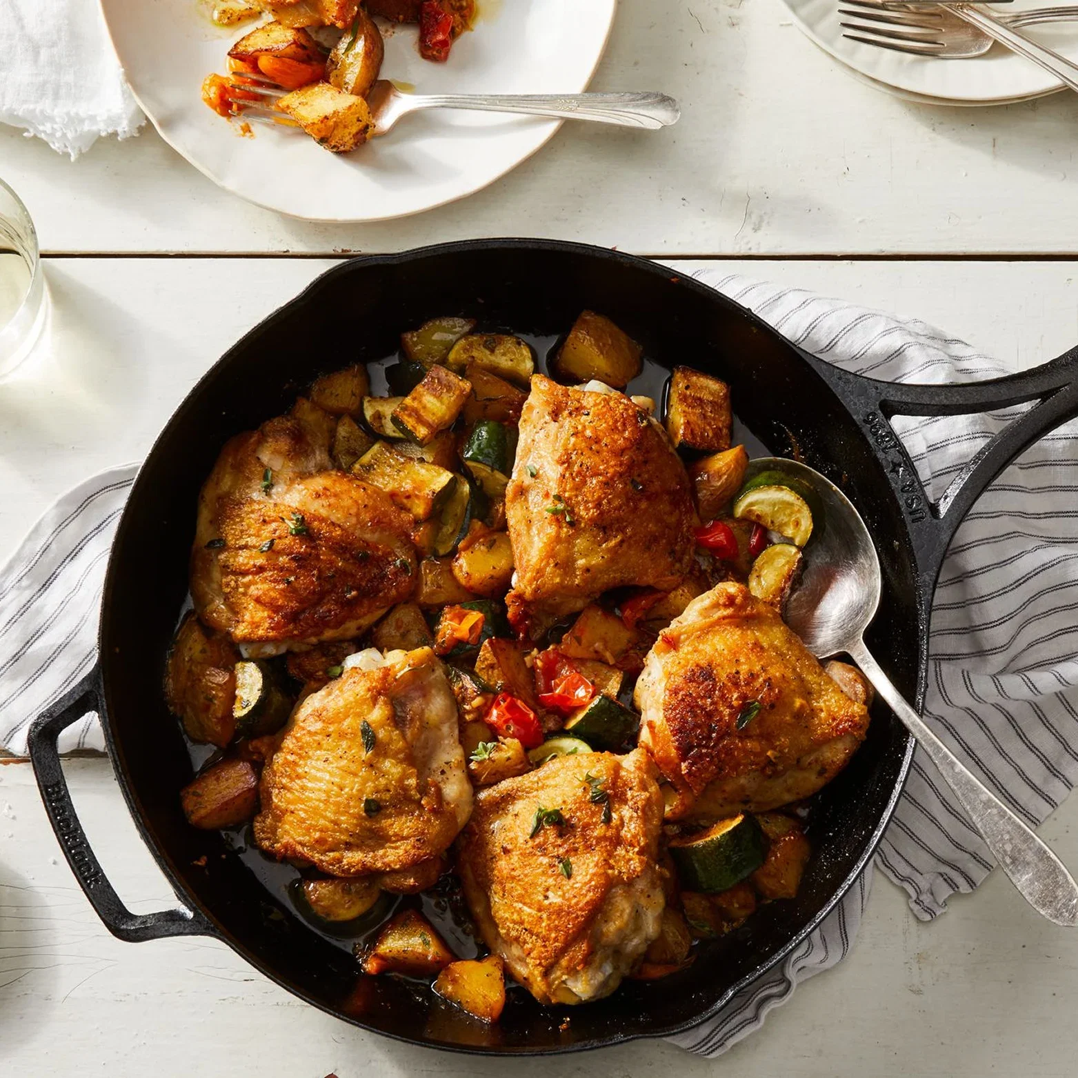 Crispy Chicken Thighs