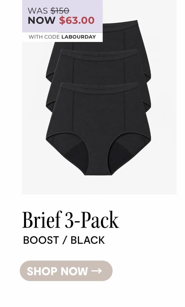 SHOP BOOST BRIEF 3-PACKS
