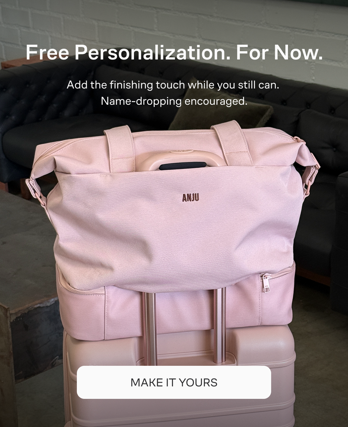 Your Name. On Us. - Shop Personalization