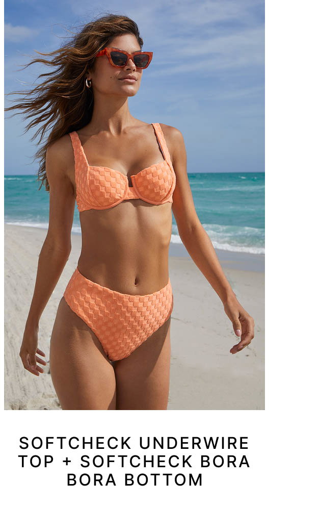 Softcheck Underwire Top + Softcheck Bora Bora Bottom