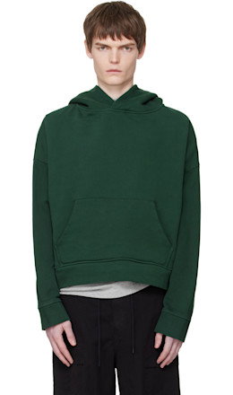 Green Heavy Hoodie - Entire Studios