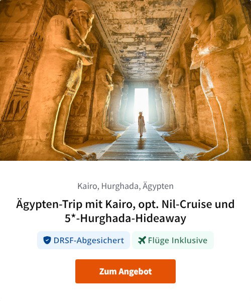Ägypten-Trip mit Kairo, opt. Nil-Cruise und 5*-Hurghada-Hideaway