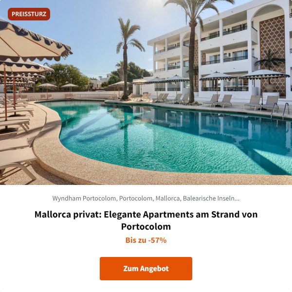 Mallorca privat: Elegante Apartments am Strand von Portocolom