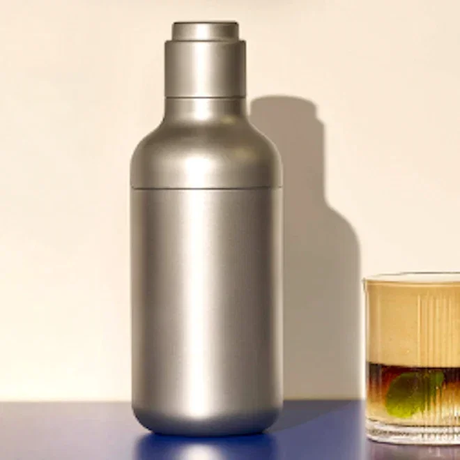 Nespresso Barista Silver Shaker