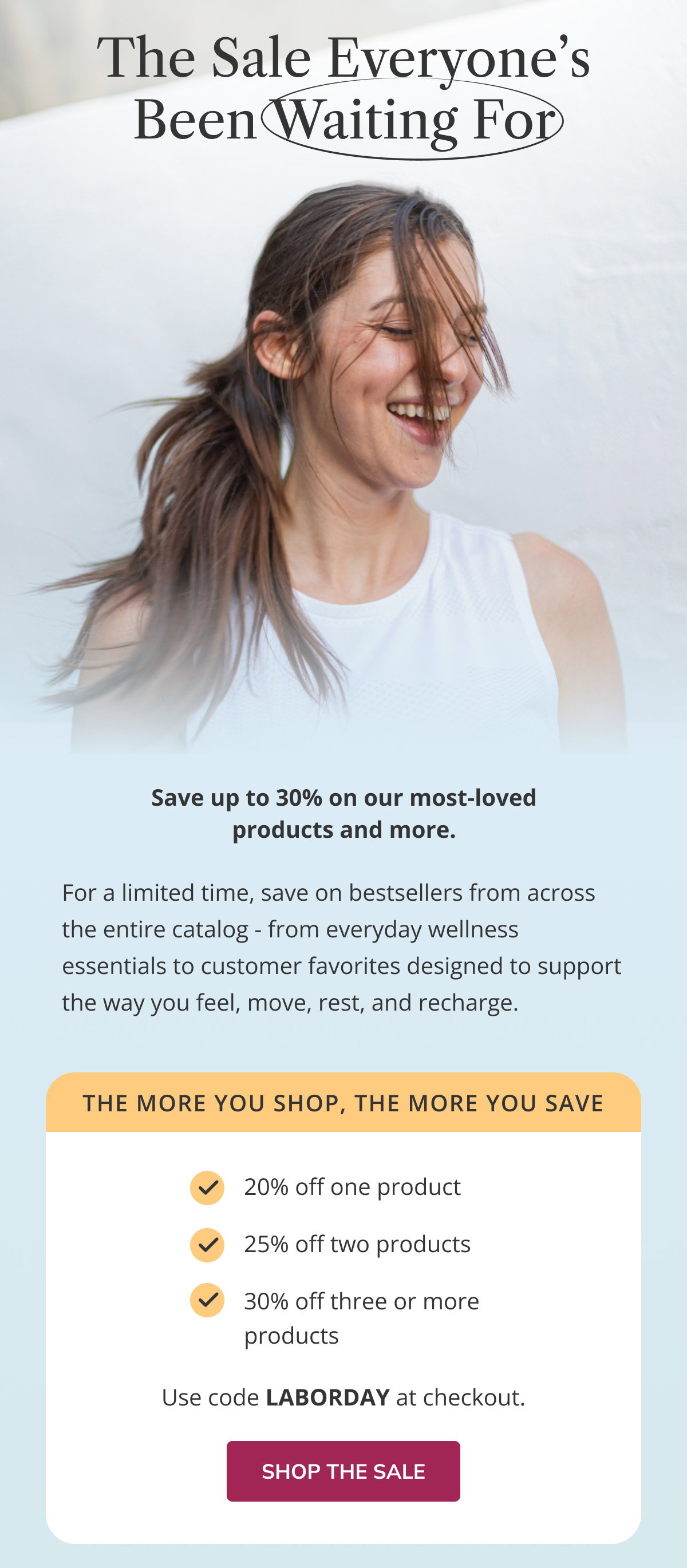 The Sale Everyone’s Been Waiting For