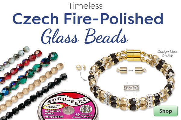 Timeless Czech Fire-Polished Glass Beads
